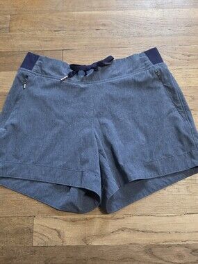 CALIA by Carrie Underwood Navy Blue Athletic Drawstring Shorts